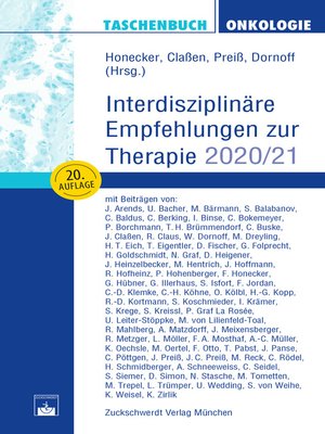 cover image of Taschenbuch Onkologie